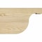 Ekena Millwork Del Monte Rough Sawn Rafter Tail, Douglas Fir, 6"W x 10"H x 16"L RFT06X10X16DEL00RDF - alternate 4